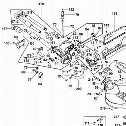 DeWalt DW718 spare parts