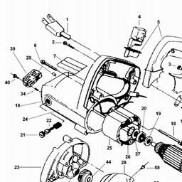 DeWalt DW301 spare parts