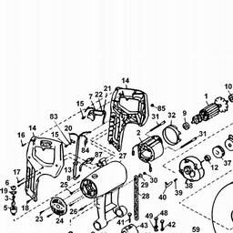 Black & Decker 3935 CHOP SAW spare parts