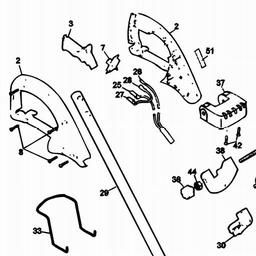 Black & Decker GH400 STRING TRIMMER spare parts