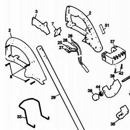 Black & Decker GH400 STRING TRIMMER spare parts