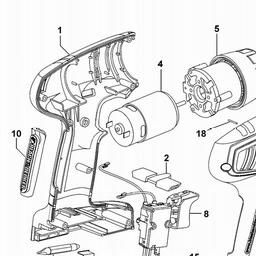 Black & Decker CP121K CORDLESS DRILL spare parts