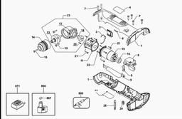 DeWalt DW960 spare parts