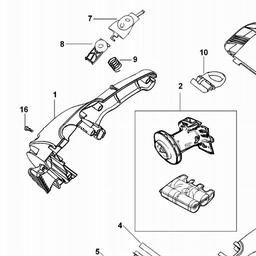 Black & Decker CHV7250 DUSTBUSTER spare parts