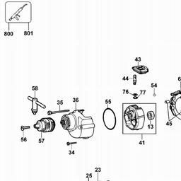 DeWalt D21710 spare parts