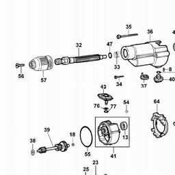 DeWalt D21721 spare parts