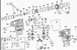 DeWalt DC223K spare parts