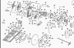 Black & Decker XTS1660KA CIRCULAR SAW spare parts