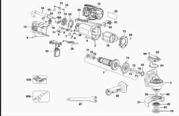 DeWalt D28116 spare parts