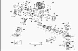 DeWalt D28136 spare parts