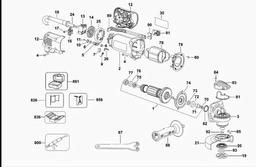 DeWalt D28132 spare parts