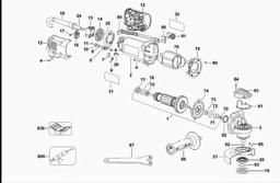 DeWalt D28141 spare parts