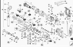 DeWalt D21583K spare parts