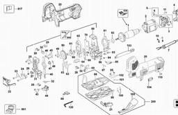 DeWalt DW343K spare parts
