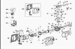 DeWalt DC305K spare parts