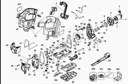 DeWalt DC308K spare parts