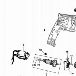 Black & Decker KR50 DRILL spare parts
