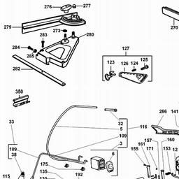 DeWalt DW743N spare parts