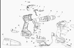 Black & Decker CP14LN CORDLESS DRILL spare parts