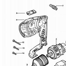 Black & Decker RD1440 CORDLESS DRILL spare parts
