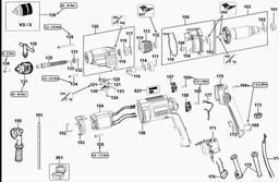 DeWalt D21815 spare parts