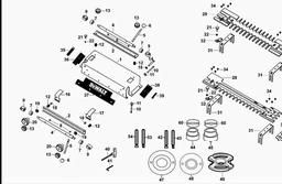 DeWalt DE6212 spare parts