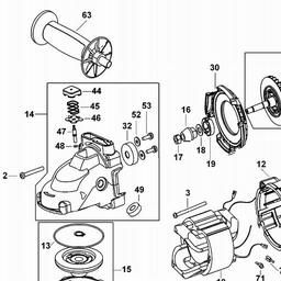 DeWalt D28491 spare parts