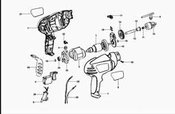 Black & Decker BH100 DRILL spare parts