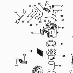 Black & Decker VN2010 VACUUM CLEANER spare parts