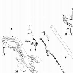 Black & Decker GL653 STRING TRIMMER spare parts
