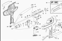 Black & Decker CG100 CAULK GUN spare parts