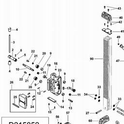 DeWalt D215851 spare parts