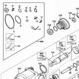 DeWalt D25112K spare parts