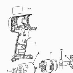 DeWalt DW054K spare parts