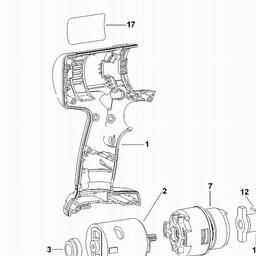 DeWalt DW055K spare parts