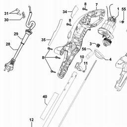 Black & Decker GL701 STRING TRIMMER spare parts