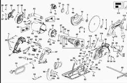 Black & Decker KS1400L CIRCULAR SAW spare parts