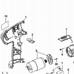 DeWalt DW926K spare parts