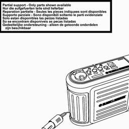 Black & Decker BDV040 BATTERY BOOSTER spare parts