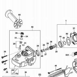 DeWalt D28400 spare parts