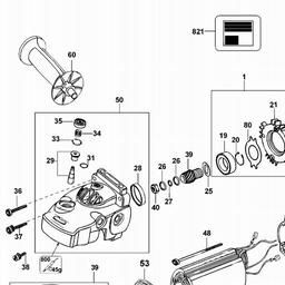 DeWalt D28411 spare parts