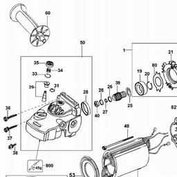 DeWalt D28413 spare parts