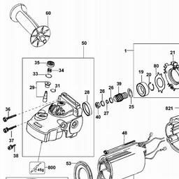 DeWalt D28414 spare parts