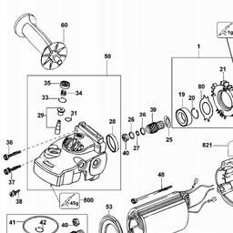DeWalt D28415 spare parts