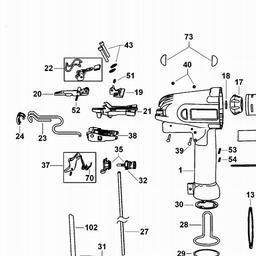 DeWalt D51256K spare parts