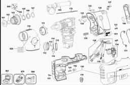 DeWalt DC228KL spare parts