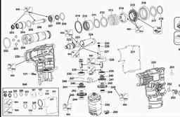 DeWalt DC229KL spare parts