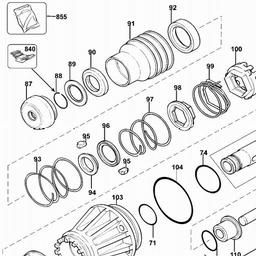 DeWalt D25899K spare parts