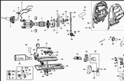 Black & Decker KS850SL JIGSAW spare parts