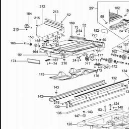 DeWalt D24000 spare parts